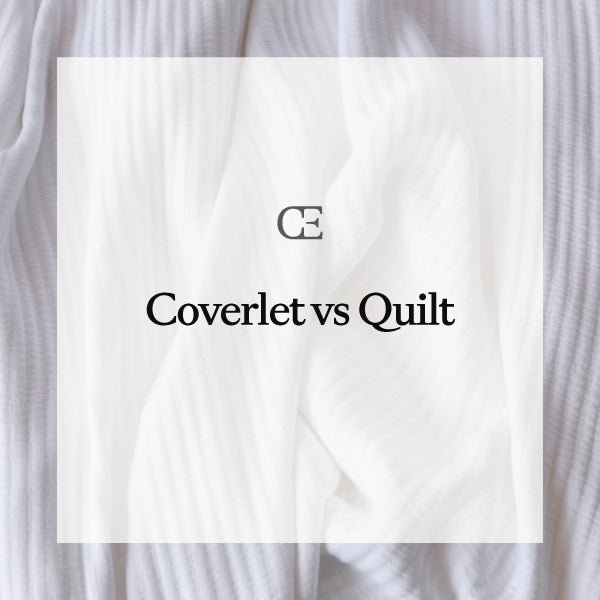 Coverlet vs Quilt