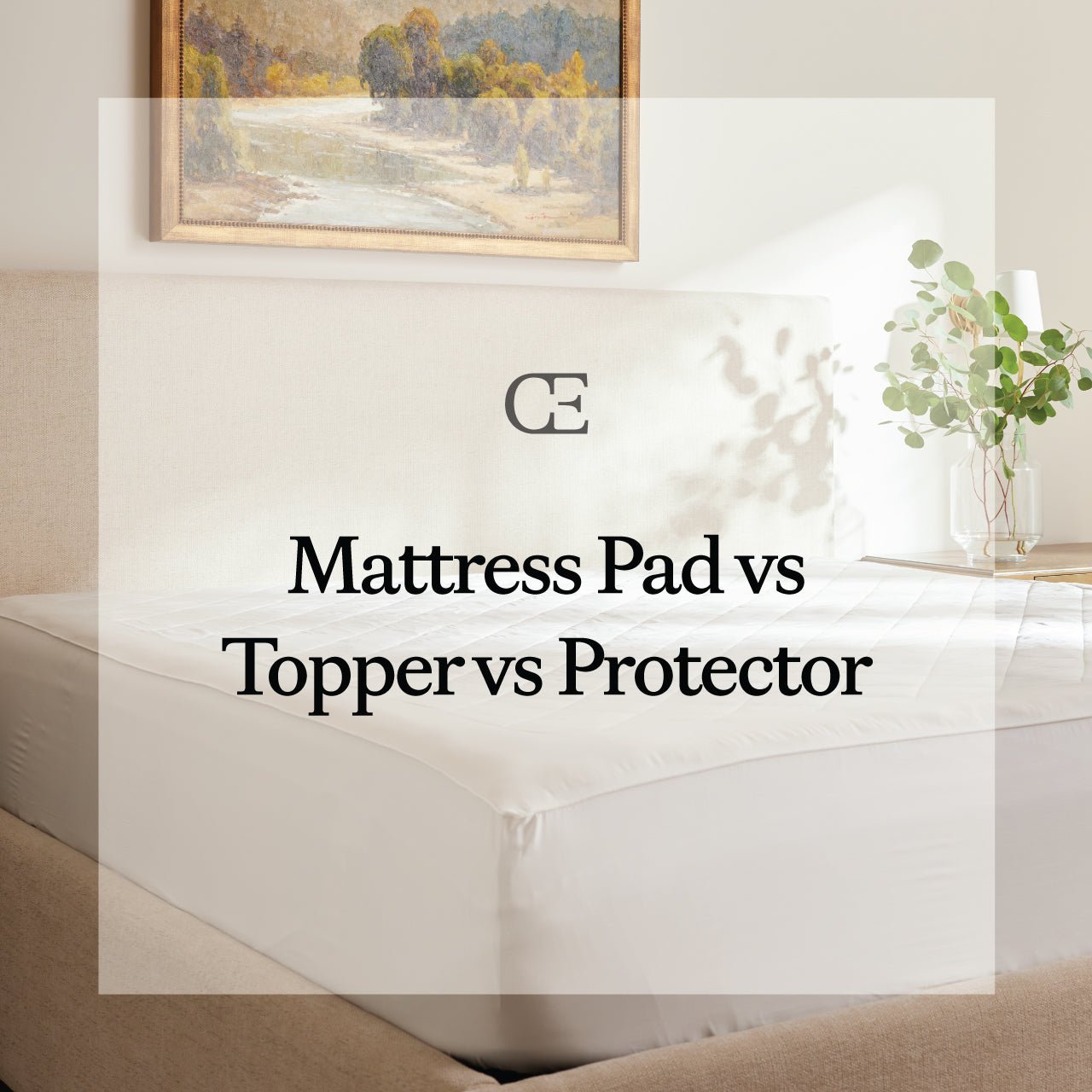 Mattress Pad vs Topper vs Protector