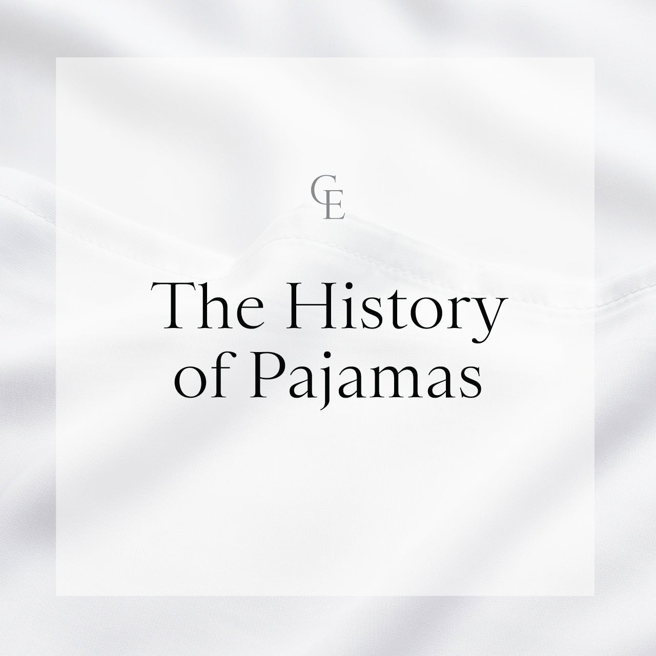 The History of Pajamas from Fashion to Sleepwear