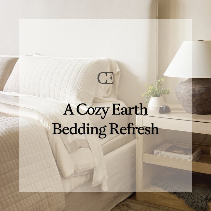 A Cozy Earth Bedding Refresh