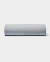 A Bamboo Jersey Fitted Sheet by Cozy Earth is displayed against a plain white background, shown from a front view. |Color:Shore