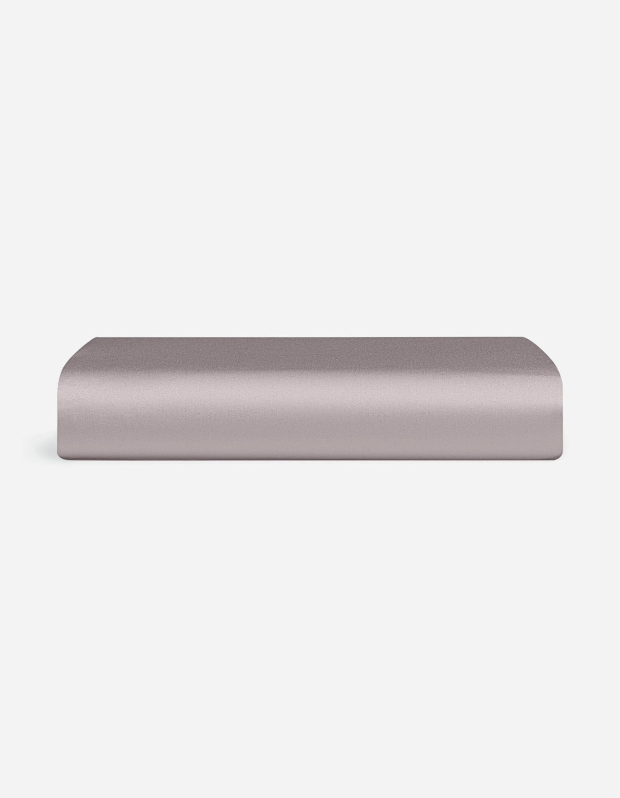 Stone fitted sheet folded with white background 
