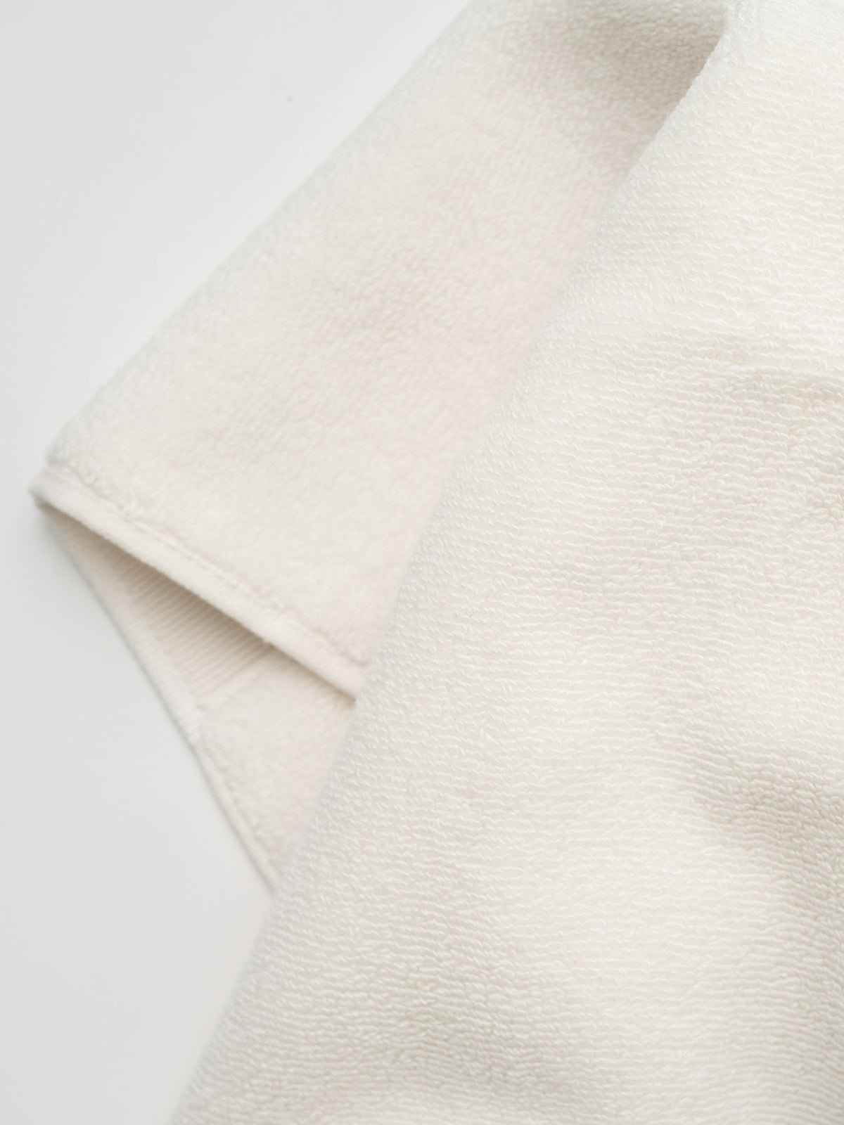 Close up of seashell luxe bath sheet 