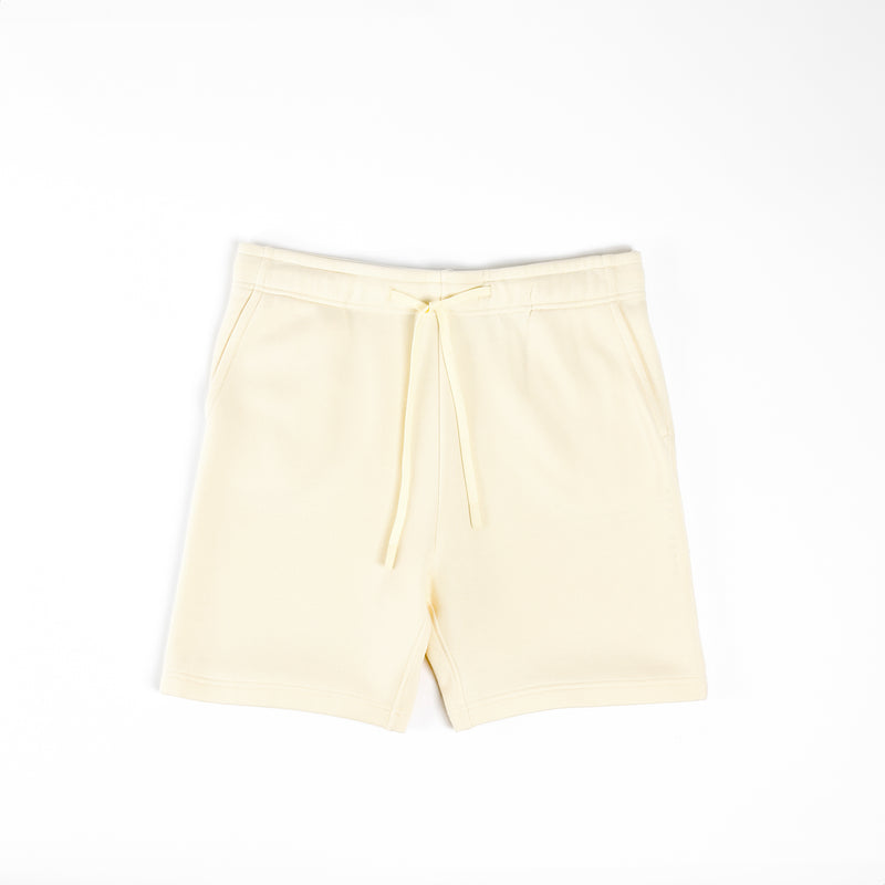 Alabaster CityScape Shorts with white background