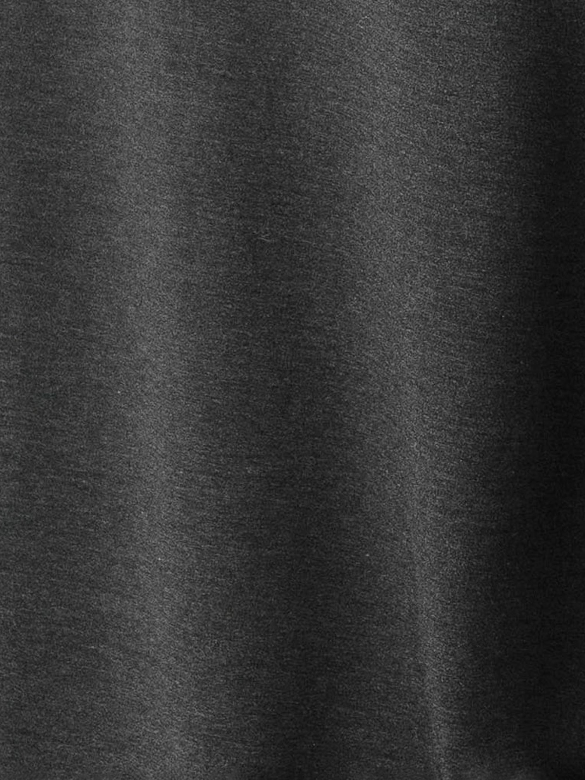 Charcoal Men's Bamboo Jogger Set. Photo taken close to the material so that the texture can be seen.