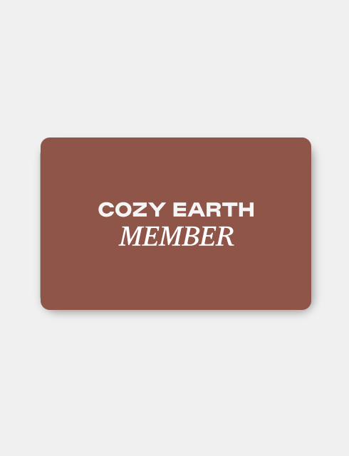 A brown card with the words “Rivo Annual Member” in white text centered on it, set against a plain white background.