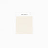 A white card labeled "Bamboo Sheet Swatch" by Cozy Earth featuring a sample of light beige fabric. |Color:Oat