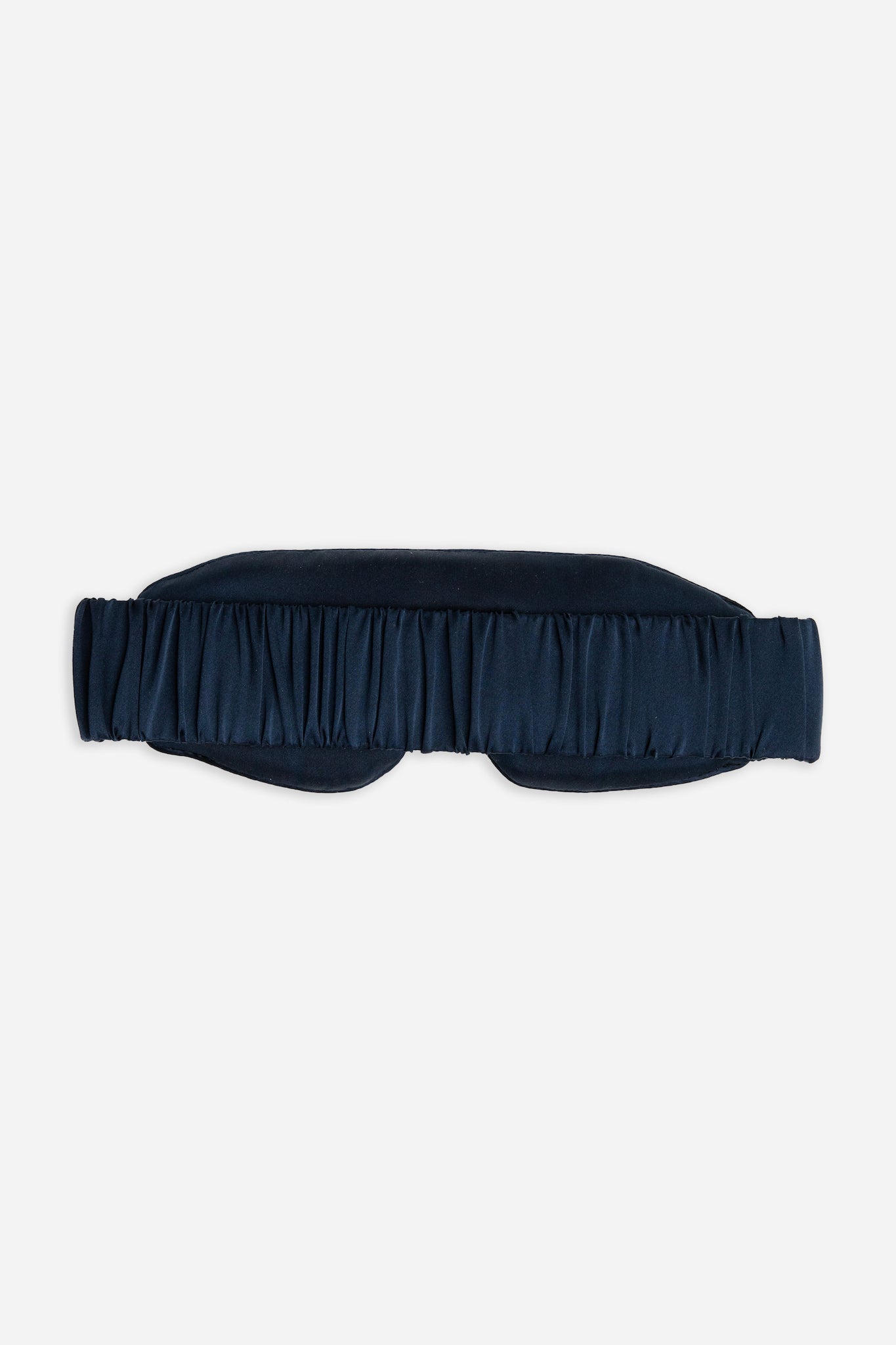 Blue Serenity Silk sleep mask on a white background 