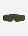 Olive sleep mask with white background |Color:Olive